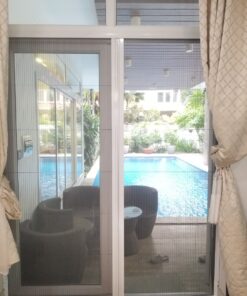 Cửa Đi Lưới Xếp Chống Muỗi 2 Cánh