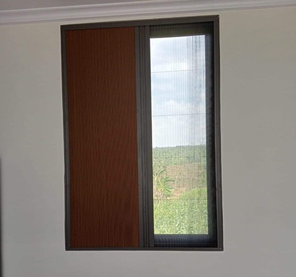 cửa sổ 2 trong 1 Rèm tổ ong kết hợp lưới chống muỗi Sao Nam Bắc